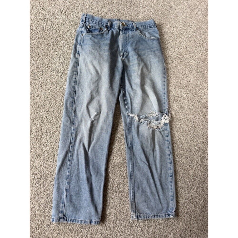 Vintage 2007 Carhartt B160 DST Jeans 33x30 Distressed Faded Y2K Relaxed Straight
